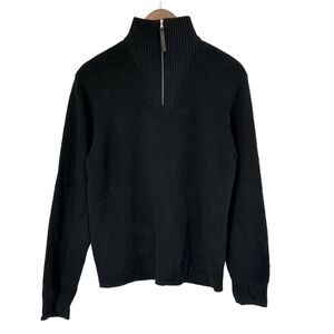 Black Wool Sweater